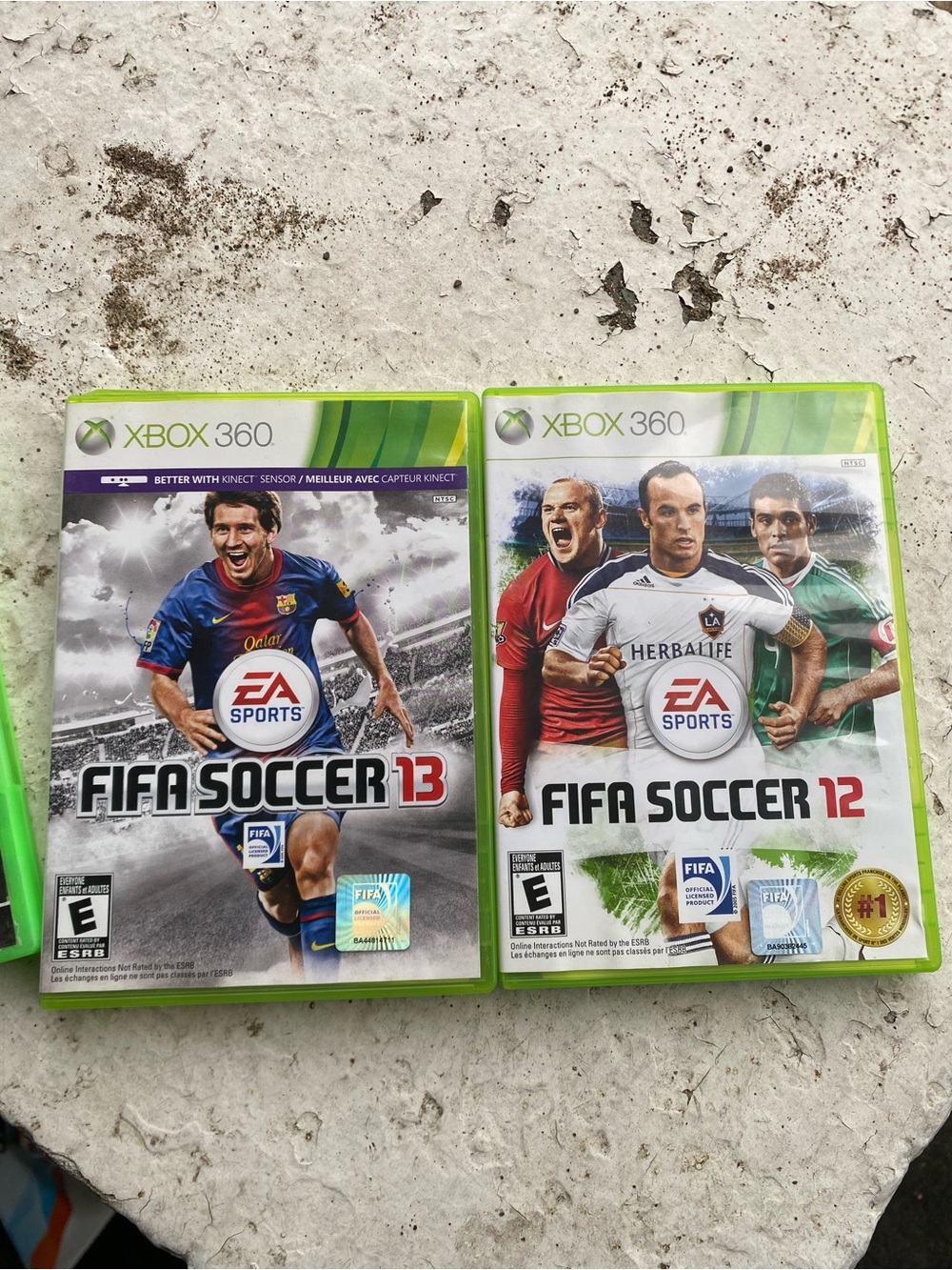 EA Sports FIFA Soccer 12 & 13 Xbox 360 Games CIP Complete in Package  -